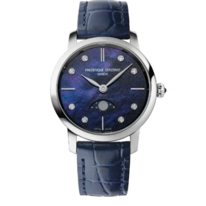 Frederique Constant Classics Slimline Ladies Moonphase - FC-206MPND1S6