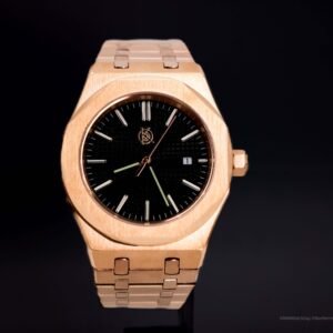 The Rose Gold Monarch - Black