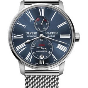 Ulysse Nardin Marine Torpilleur 42 mm - Steel Case - Blue Dial - Steel Bracelet