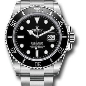 Rolex Steel Submariner Date Watch - Black Bezel - Black Dial - 2020 Release - 126610LN