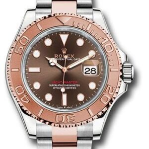 Rolex Steel and Everose Gold Yacht-Master 40 Watch - Chocolate Dial - 3235 Movement - 126621 cho