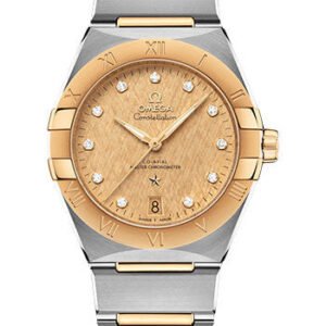 Omega Constellation OMEGA Co-Axial Master Chronometer - 36 mm Steel And Yellow Gold Case - Champagne Diamond Dial - 131.20.36.20.58.001