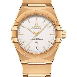 Omega Constellation OMEGA Co-Axial Master Chronometer - 36 mm Yellow Gold Case - Silvery Dial - 131.50.36.20.02.002