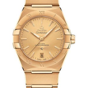 Omega Constellation OMEGA Co-Axial Master Chronometer - 36 mm Yellow Gold Case - Yellow Dial - 131.50.36.20.08.001