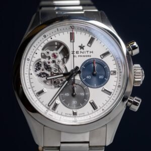 Zenith Chronomaster Open Heart White Dial 03.3300.3604/69.M3300 – El Primero – Full Set