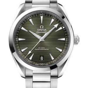 Omega Seamaster Aqua Terra 150M OMEGA Co-Axial Master Chronometer - 41 mm Steel Case - Green Dial - 220.10.41.21.10.001
