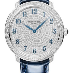 Patek Philippe Calatrava Diamond Ribbon Joaillerie - 36.5 mm - White Gold - Fully Set With Diamonds Dial - 4978/400G-001