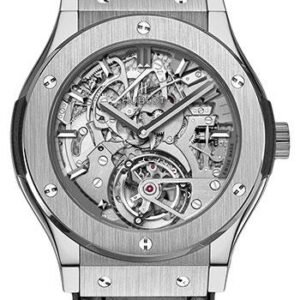 Hublot Classic Fusion Tourbillon Cathedral Minute Repeater Titanium Limited Edition of 50 Watch-504.NX.0170.LR
