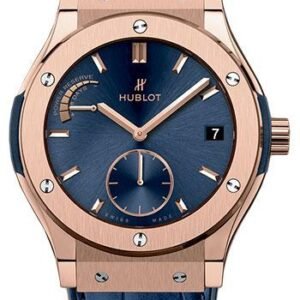 Hublot Classic Fusion Power Reserve King Gold Blue Watch-516.OX.7180.LR