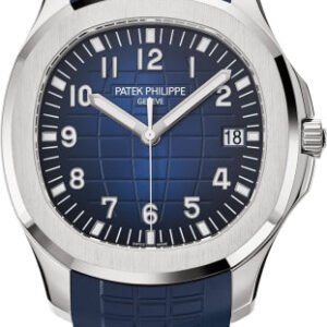 Patek Philippe Aquanaut "Jumbo" White Gold Blue Dial 42.2 mm - 5168G-001