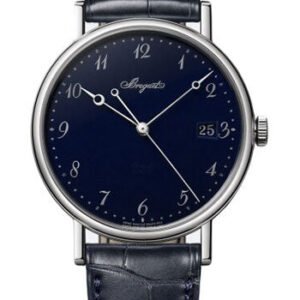 Breguet Classique 5177 - White Gold Case - Blue Dial - Blue Leather Strap - 5177BB/2Y/9V6