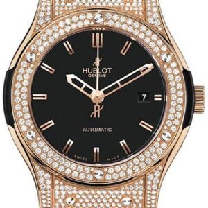 Hublot Classic Fusion Gold Diamonds Watch-542.PX.1180.LR.1704
