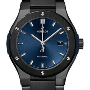 Hublot Classic Fusion Ceramic Blue Bracelet Watch - 42 mm - Blue Dial-548.CM.7170.CM
