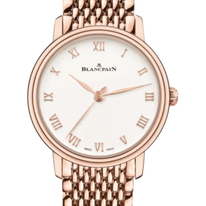 Blancpain Villeret Ultraplate Mille Mailles Red Gold Ladies Watch - 6104 3642 MMB