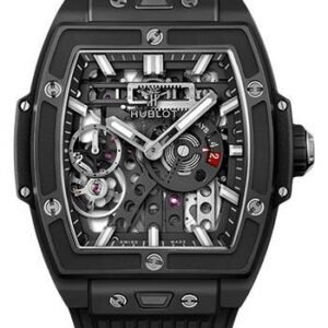 Hublot Spirit Of Big Bang MECA-10 Black Magic Watch - 45 mm - Black Skeleton Dial-614.CI.1170.RX