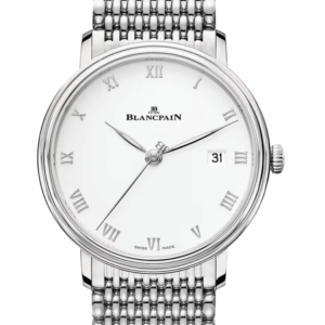 Blancpain Villeret Ultraplate Date Steel Ultra-Slim Men's Watch - 6224 1127 MMB