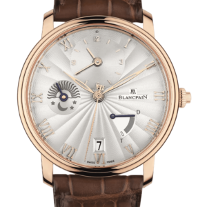 Blancpain Villeret Demi-Fuseau Horaire Demi-Savonnette Men's Watch - 6665 3642 55B