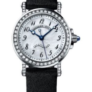 Breguet Marine 8818 - White Gold Case - Mother-Of-Pearl Dial - Black Fabric Strap - 8818BB/59/864/DD0D