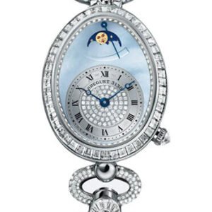 Breguet Reine de Naples 8909 - White Gold Case - Mother-Of-Pearl Dial - Metal Bracelet - 8909BB/VD/J29/DDDD