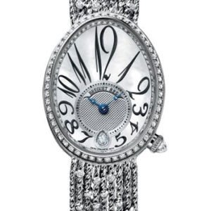 Breguet Reine de Naples 8918 - White Gold Case - Mother-Of-Pearl Dial - White Gold Chain Bracelet - 8918BB/58/J31/D0DD