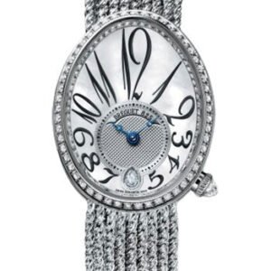 Breguet Reine de Naples 8918 - White Gold Case - Mother-Of-Pearl Dial - White Gold Chain Bracelet - 8918BB/58/J39/D00D