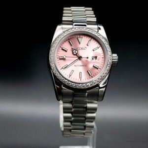 Pink DateJust Seikomod