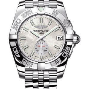 Breitling Galactic 36 Automatic Watch - Steel - Mother-Of-Pearl Dial - Steel Bracelet - A3733012/A788/376A