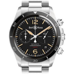 Bell & Ross BR V2-94 Steel Heritage Watch - Steel Bracelet