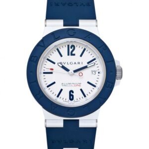 Bvlgari Aluminium Tricolore Warm Grey Dial Unisex Watch
