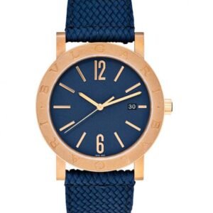 Bvlgari Automatic Blue Dial Men's Watch