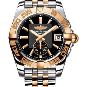 Breitling Galactic 36 Automatic Watch - Steel & rose Gold - Volcano Black Dial - Two-Tone Bracelet - C3733012/BA54/376C