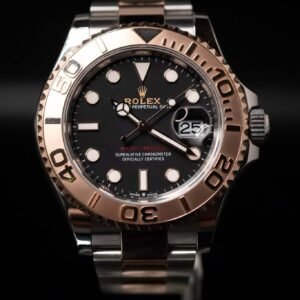 2018 Rolex Yacht-Master 40 watch 116621  Everose Gold & Oystersteel Black Dial 40mm Automatic