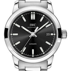 IWC Ingenieur Automatic Watch - 40.0 mm Stainless Steel Case - Black Dial - Steel Bracelet - IW357002