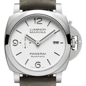 Panerai Luminor Marina - 44mm - Brushed Steel - White Dial - PAM01314
