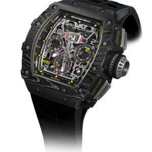 Richard Mille Automatic Flyback Chronograph Carbon TPT Black RM 11-03