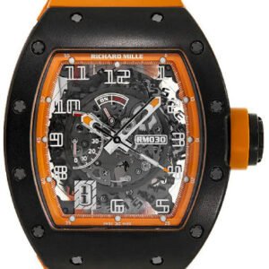 Richard Mille Black Ceramic 50mm Americas Limited Edition Openworked Dial - RM030