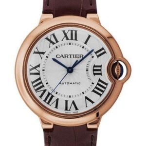 Cartier Ballon Bleu de Cartier Watch - Medium Rose Gold Case - Alligator Strap - W6900456