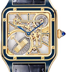 Cartier Santos-Dumont Skeleton Watch With Micro-Rotor - WHSA0031