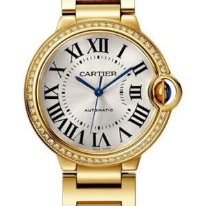Cartier Ballon Bleu de Cartier Watch - 36 mm Yellow Gold Case - Diamond Bezel - WJBB0043