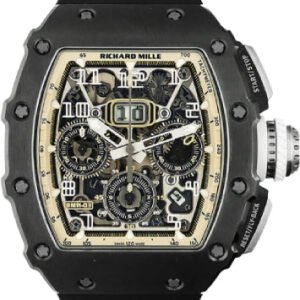 Richard Mille Chronograph  "The Last Black Edition" 50mm Openworked Dial | RM11-03 (4)