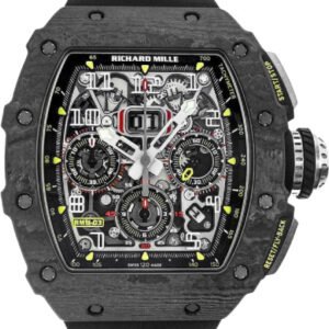 Richard Mille Carbon Flyback Chronograph 50mm Openworked Dial | RM11-03 (7)