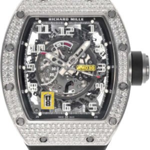Richard Mille White Gold Diamond Bezel Skeleton Dial 50mm | RM030 (2)