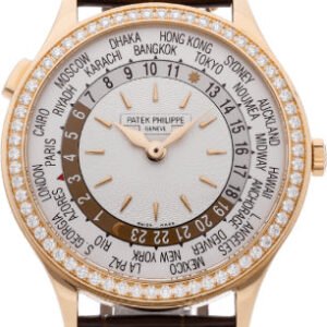 Patek Philippe Complications Rose Gold World Time Ivory Opaline Dial | 7130R-001