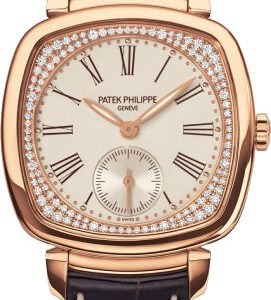 Patek Philippe Gondolo Ladies Rose Gold Cream Diamond Set Dial | 7041R-001