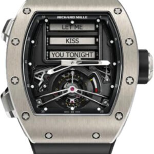 Richard Mille Limited Edition Erotic Tourbillon Titanium Openworked Dial | RM69