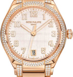 Patek Philippe Twenty~4 Ladies Rose Gold Silver Dial | 7300/1201R-001