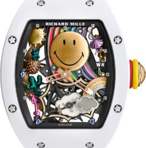 Richard Mille Limited Edition Titanium Openworked Smiley Dial | RM88