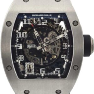 Richard Mille White Gold Openworked Dial 48mm | RM010 (1)