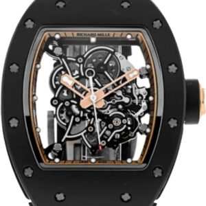 Richard Mille Manual Winding Bubba Watson Black Ceramic "Asia Edition" | RM055 (3)