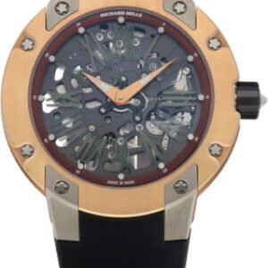Richard Mille Automatic Winding Extra Flat Rose Gold |  RM033 (1)